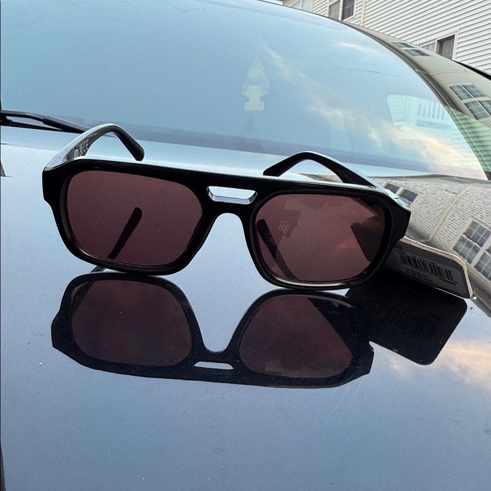 West Loop Black Sunglasses with UV Protection NWT